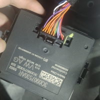 駕校OBD接入CAN總線數據大眾朗逸儀表網關位置